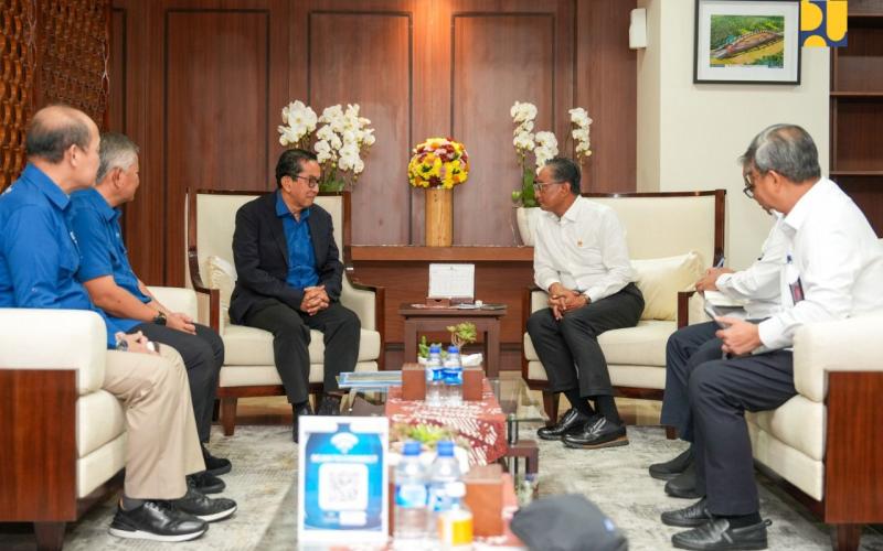 Menteri Dody Jajaki Peluang Kerja Sama Pemanfaatan Lahan Infrastruktur dengan Badan Bank Tanah