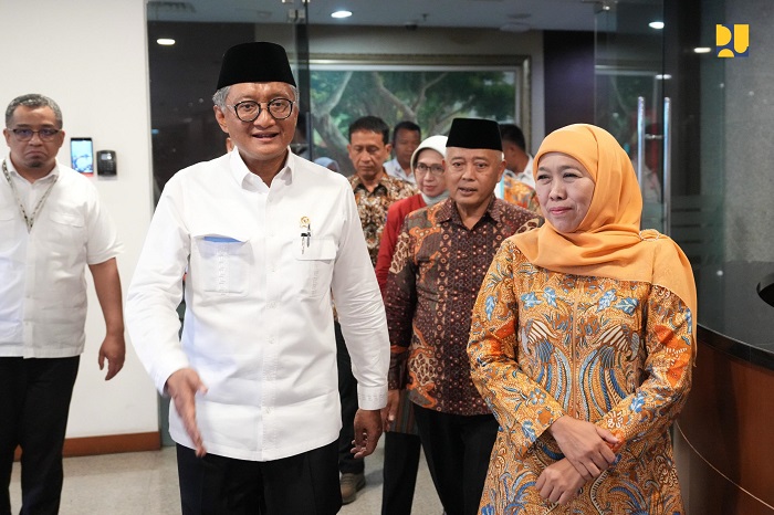 Pemerintah Dukung Infrastruktur Irigasi Pangan di Jatim