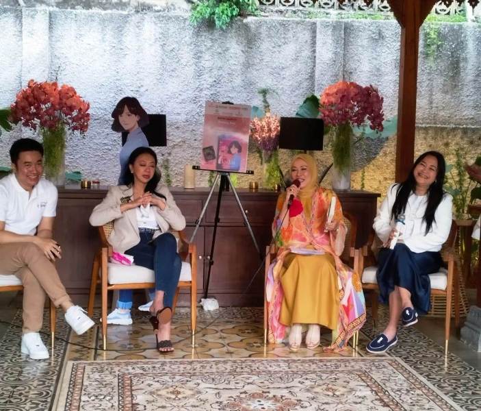 Novel "Berdamai dengan Badai"Diluncurkan dalam Rangkaian Memperingati Hari Kartini 2025