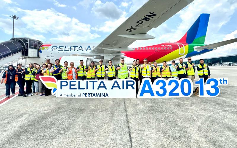 Pelita Air Perkuat Konektivitas Domestik dengan Hadirkan Armada Baru Airbus A320