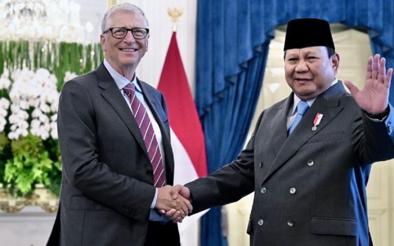 Bill Gates Kunjungi Indonesia, Dukung Program Makan Bergizi Gratis Prabowo