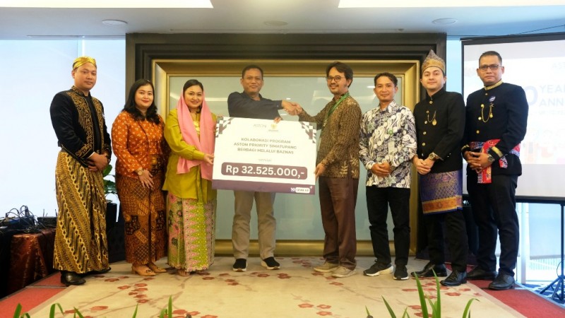 Aston Priority Simatupang Salurkan Donasi Rp 32 Juta untuk Anak Yatim dan Dhuafa