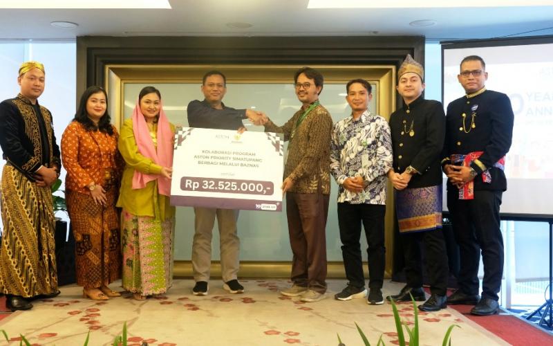 Aston Priority Simatupang Salurkan Donasi Rp 32 Juta untuk Anak Yatim dan Dhuafa