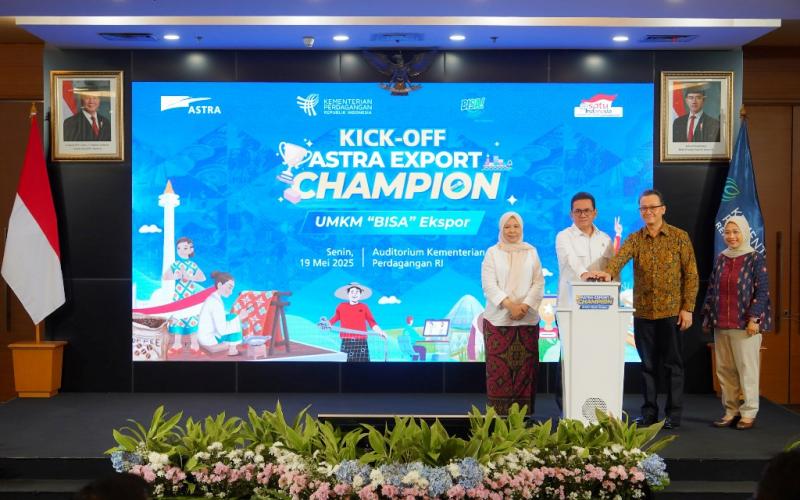 Pacu UMKM BISA Ekspor, Mendag Busan Luncurkan Kick Off Astra Export Champion