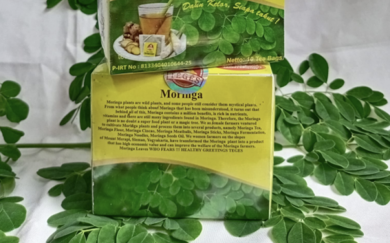 UMKM Pawon Teges Bawa Komoditas Daun Kelor Jadi Bisnis Tangguh dan Tembus Pasar Nasional