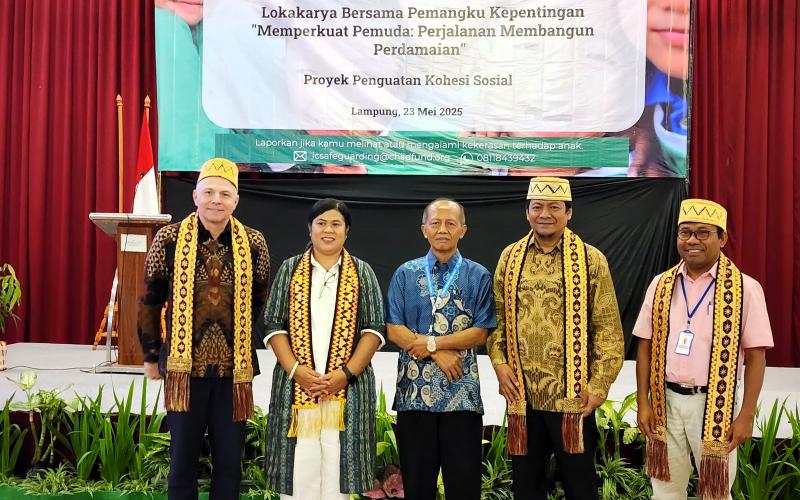 Proyek Perdamaian SSCP Resmi Berakhir, Ribuan Anak Muda Lampung Siap Jadi Motor Perubahan