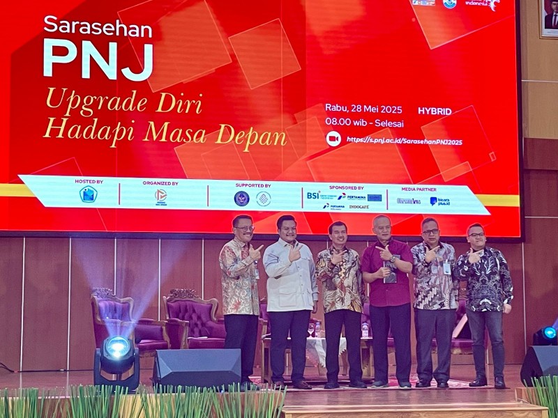 Sarasehan PNJ 2025: Buka Wawasan Mahasiswa Vokasi Menuju Indonesia Emas 2045