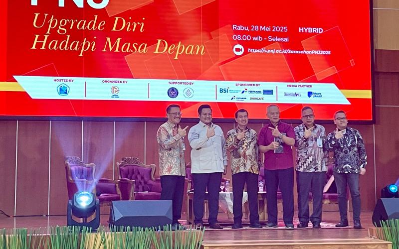 Sarasehan PNJ 2025: Buka Wawasan Mahasiswa Vokasi Menuju Indonesia Emas 2045