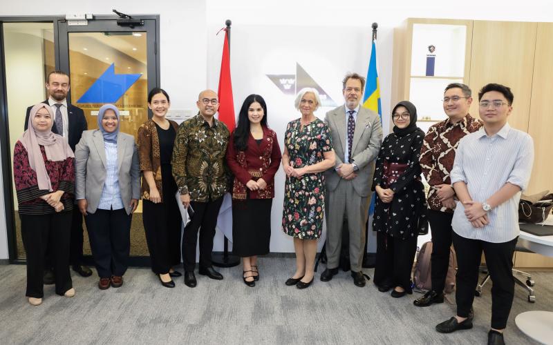 Organisasi Kesehatan Indonesia Bertemu Menteri Kesehatan Swedia, Bahas Penguatan Sistem Nasional