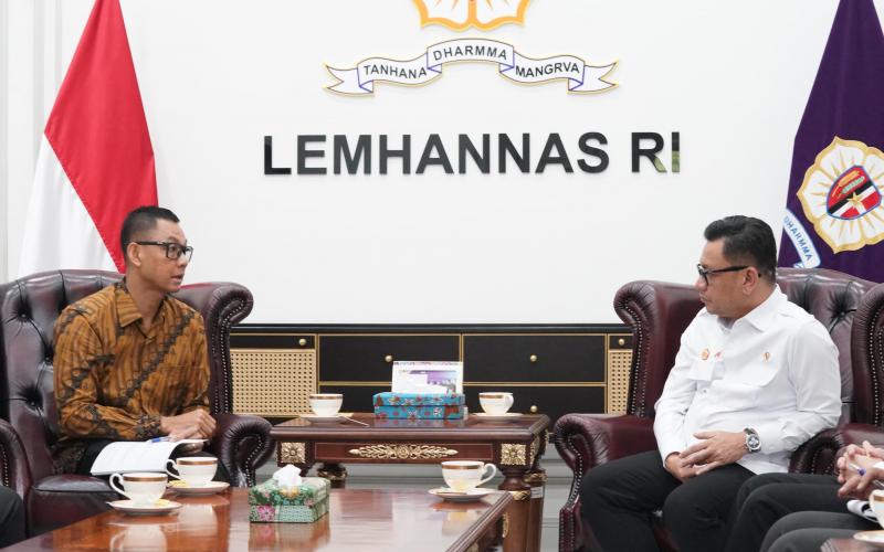 PLN dan Lemhannas Bahas Kerja Sama Strategis untuk Ketahanan Energi