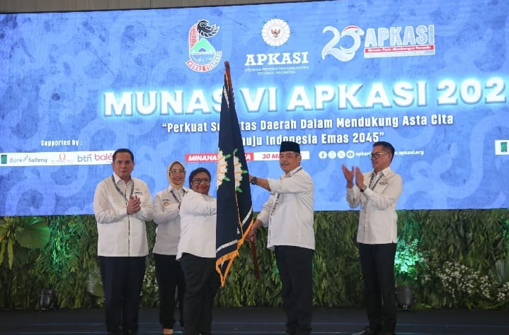 Bursah Zarnubi Pimpin Apkasi 2025–2030, Fokus pada Desentralisasi dan Pendidikan Anak Bangsa