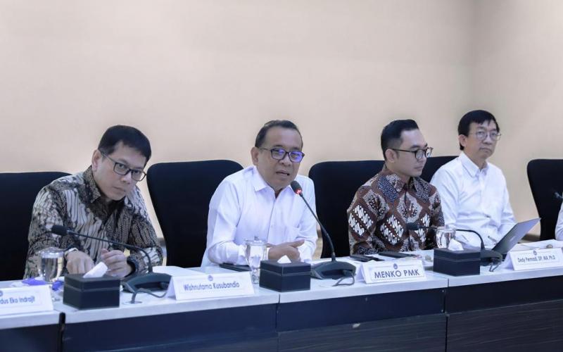Dorong Harmonisasi Kebijakan dan Penguatan Ekosistem, Menko PMK Pimpin Temu Perdana Gugus Tugas Talenta AI