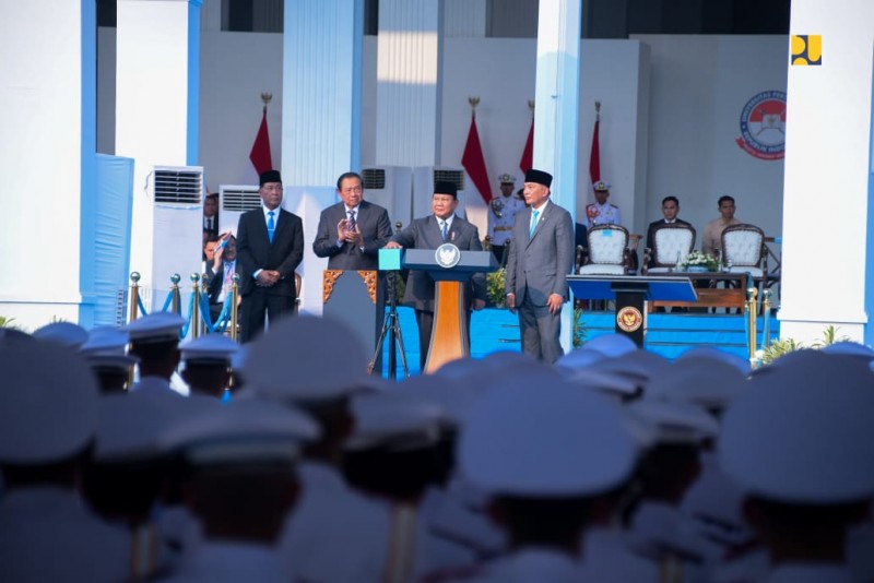 Presiden Prabowo Resmikan Kampus Bhinneka Tunggal Ika Universitas Pertahanan di Sentul