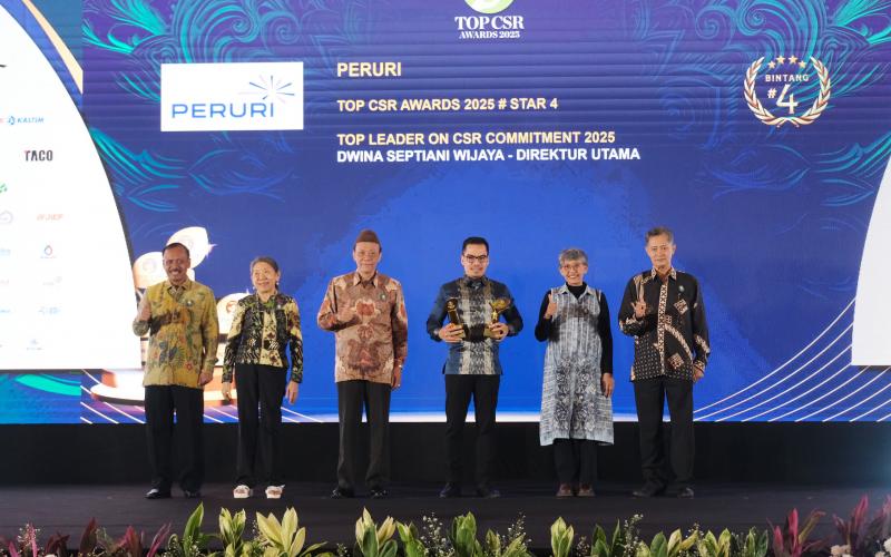 PERURI Raih Dua Penghargaan CSR, Tegaskan Komitmen terhadap Keberlanjutan