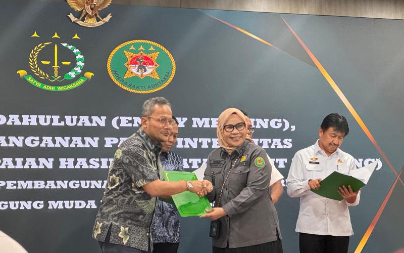 Jaga Transparansi Proyek Nasional, PT API Teken Pakta Integritas bersama Kejaksaan Agung
