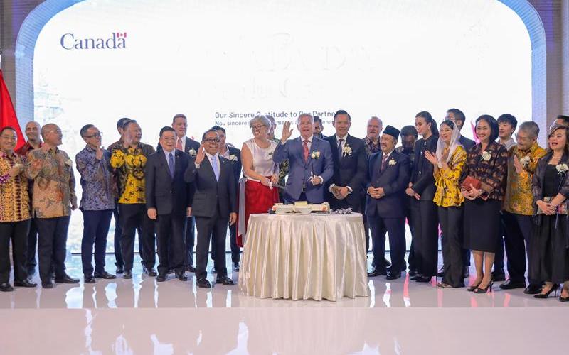 Menko PMK Hadiri Resepsi Hari Nasional Kanada, Tegaskan Persahabatan dan Komitmen Aksi Iklim