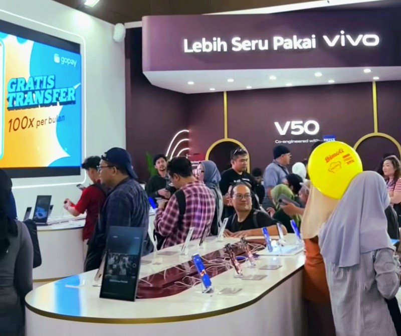vivo Hadir Perdana di Jakarta Fair 2025, Tawarkan Inovasi Produk dan Ragam Promo