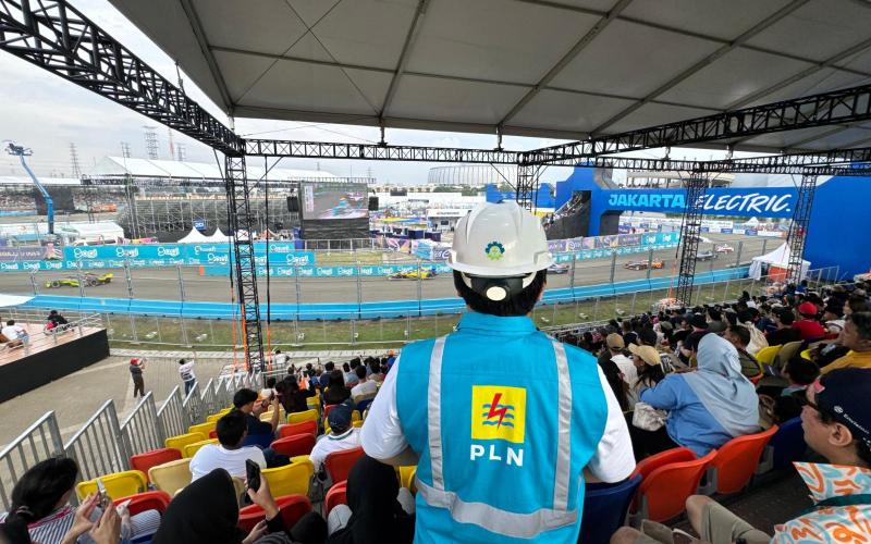PLN Jaga Pasokan Listrik Tetap Stabil Selama Formula E 2025 Jakarta