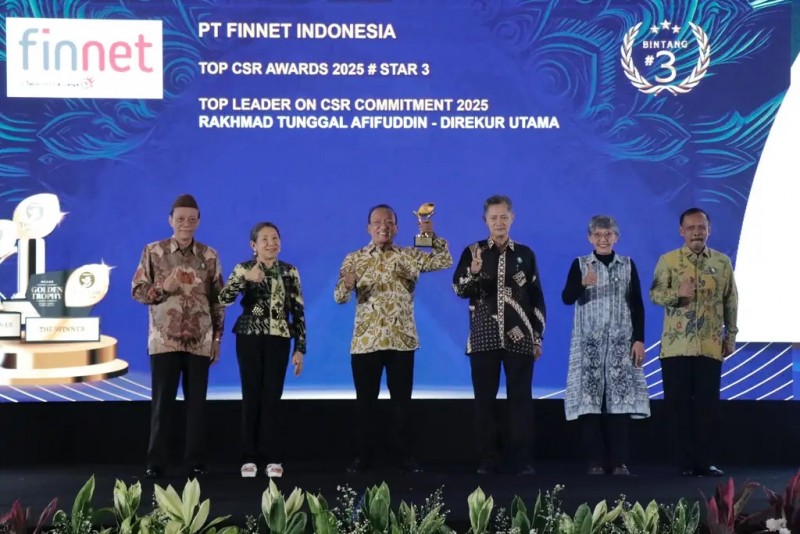 Finnet Raih Dua Penghargaan Top CSR Awards 2025 atas Komitmen Sosial Berkelanjutan