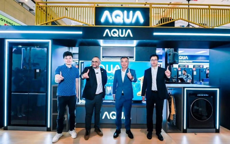 AQUA Elektronik Luncurkan Kulkas Multidoor Canggih di PRJ 2025: “Double the Freshness, Redefine Cooling Experience”