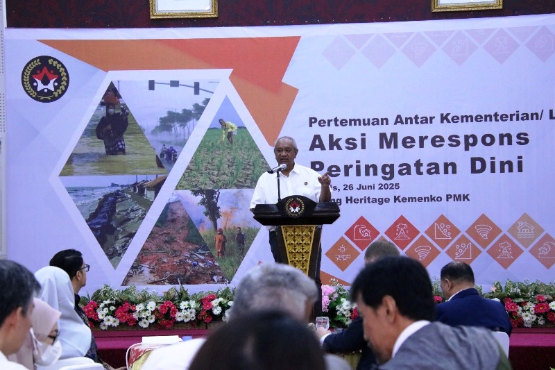 Kemenko PMK Dorong Sinergi Aksi Peringatan Dini, Ubah Strategi Penanggulangan Bencana dari Responsif ke Antisipatif