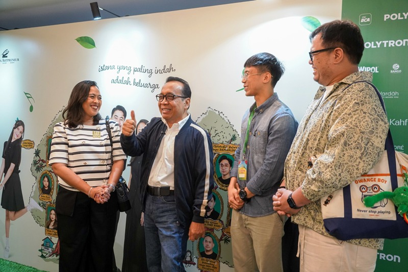 Hadiri Pentas Bertema Keluarga di Momen Harganas, Menko PMK: Keluarga adalah Superhero