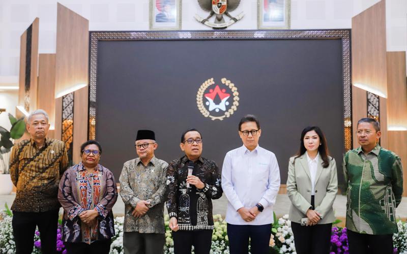 Menko PMK Pimpin Koordinasi PKG Sekolah Menyasar 53 Juta Siswa