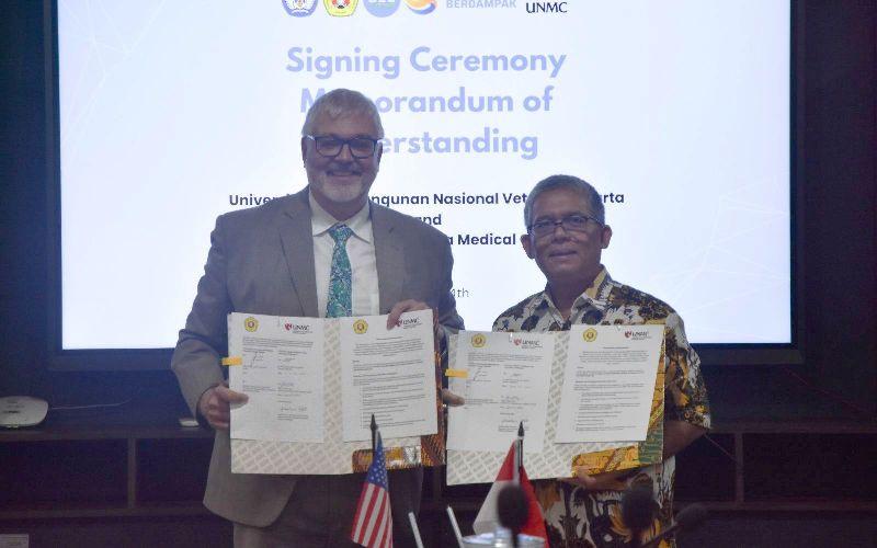 Perkuat Internasionalisasi, UPNVJ Gandeng University of Nebraska Medical Center untuk Inovasi Kesehatan Global