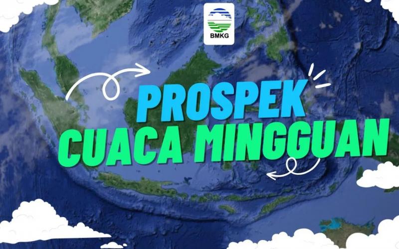 Waspada Hujan Lebat Sepekan ke Depan di Selatan dan Timur Indonesia