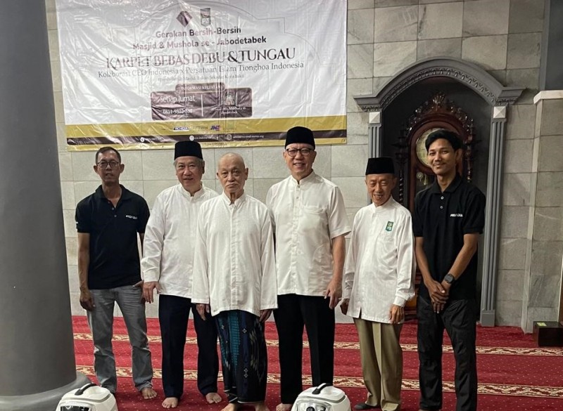 PITI dan CEO Indonesia Bersih-Bersih Masjid, Serian: Agar Bisa Beribadah Khusyuk