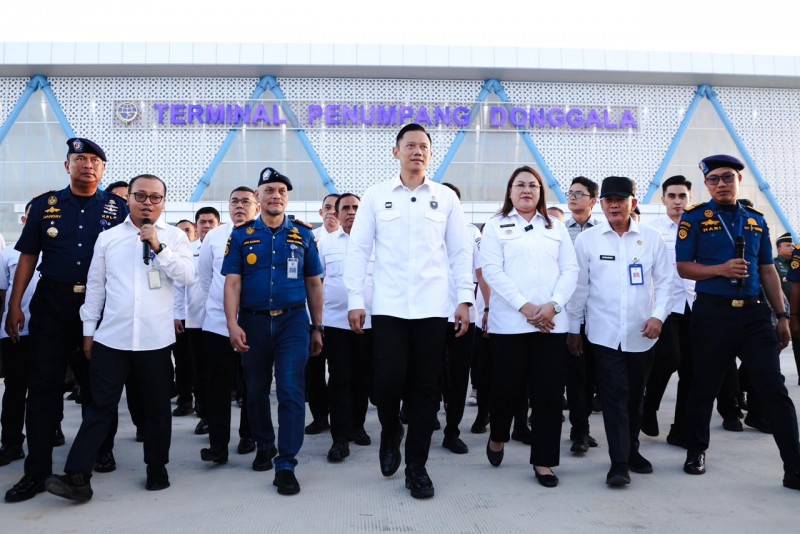 AHY Tinjau Pelabuhan Donggala, Dorong Konektivitas Laut untuk Percepatan Ekonomi Sulawesi Tengah