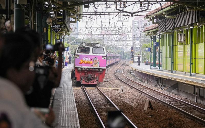 Karakter Jumbo Hiasi Kereta Jarak Jauh, Dorong Promosi IP Lokal di Ruang Publik