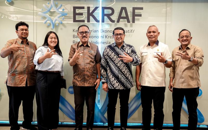 Dorong Ekonomi Kreatif Daerah, Menteri Ekraf dan Bupati Halmahera Barat Sepakat Bentuk Dinas Khusus
