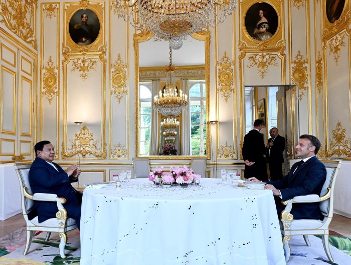 Prabowo Hadiri Jamuan Privat Bersama Macron di Istana Élysée Usai Bastille Day
