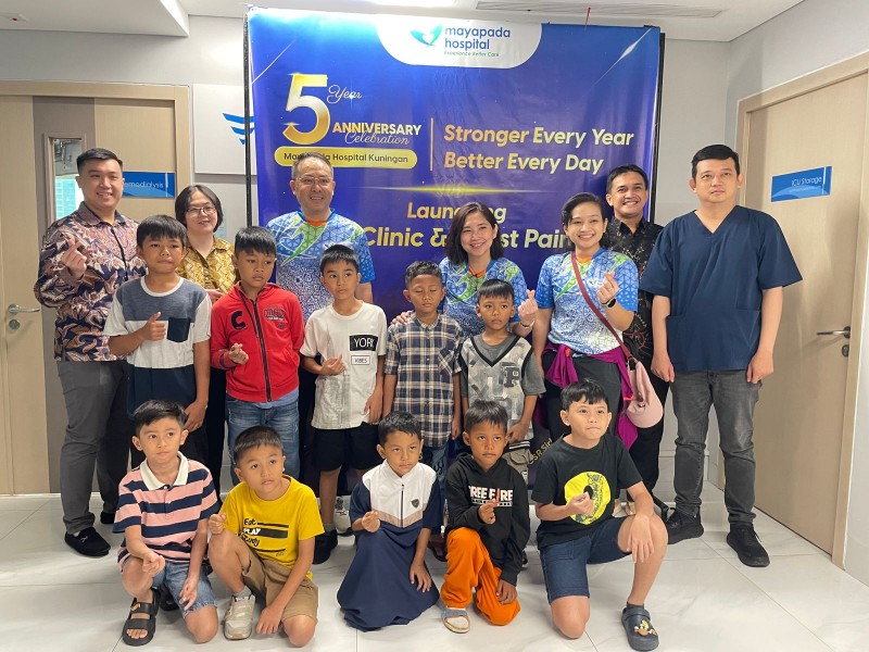 Mayapada Hospital Kuningan Rayakan HUT ke-5 dengan Kegiatan Sosial Berdampak dan Penuh Makna