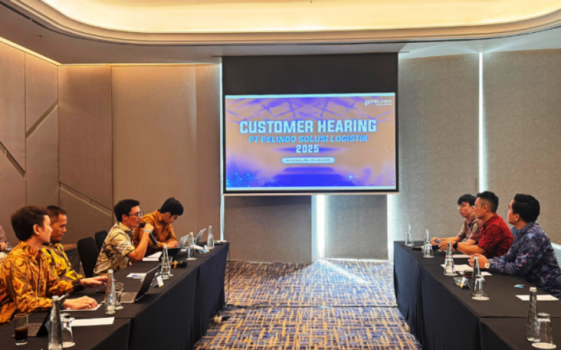 Bangun Sinergi Lewat Dialog Pelanggan, PT Pelindo Solusi Logistik Gelar Customer Hearing 2025