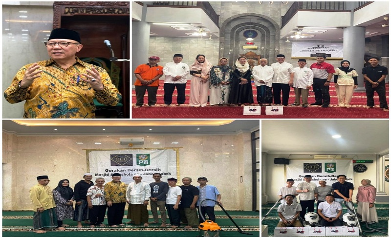 PITI Targetkan Bersih-Bersih Masjid Jadi Gerakan Nasional Rutin Setiap Jumat