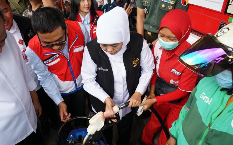 Distribusi BBM di Jember Terganggu, Gubernur Jatim dan Pertamina Lakukan Sidak