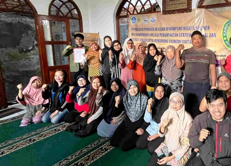 FH UPNVJ Perkuat UMKM Bandung Lewat Sertifikasi Halal dan Digitalisasi GoHaur