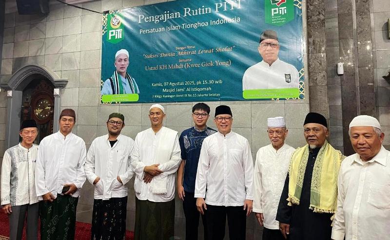 PITI Gelar Pengajian Rutin: Serian Wijatno Ajak Umat Perkuat Iman Lewat Sholat
