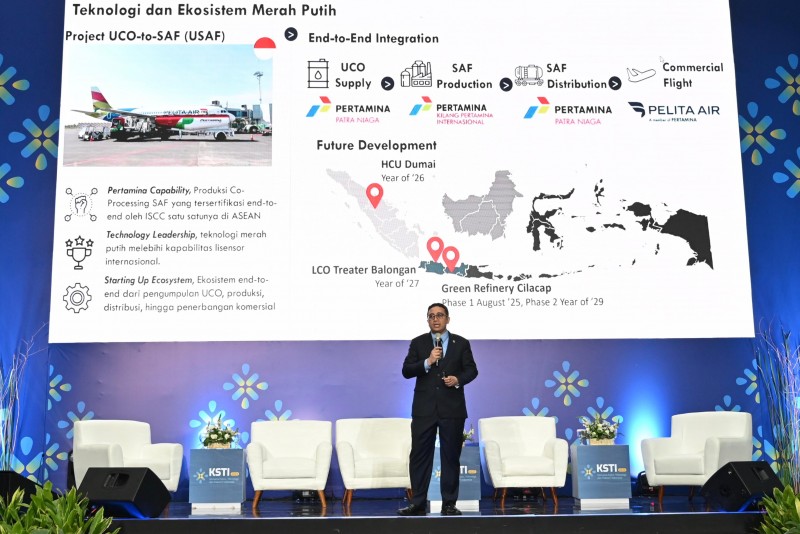 Pertamina Dorong Bioetanol dan SAF pada Harteknas 2025