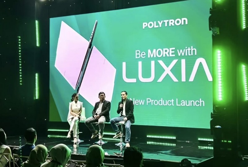 Polytron Rambah Pasar Laptop Lewat Seri Luxia untuk Segmen Profesional dan Kreator