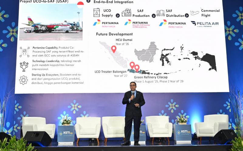 Pertamina Dorong Bioetanol dan SAF pada Harteknas 2025