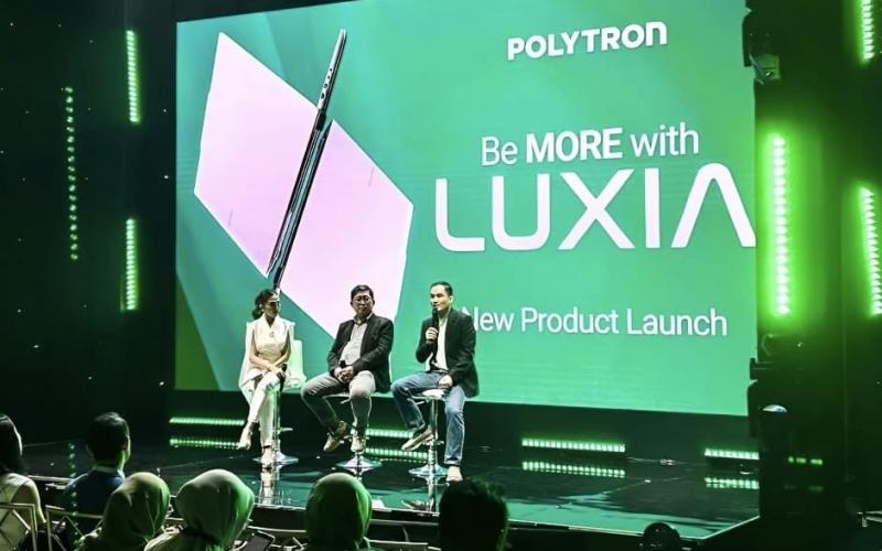 Polytron Rambah Pasar Laptop Lewat Seri Luxia untuk Segmen Profesional dan Kreator