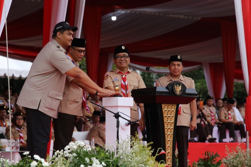 Menko PMK: Pramuka Garda Terdepan Bangun Karakter di Era Disrupsi Teknologi