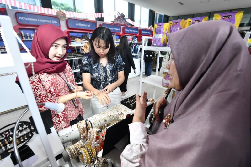 UMKM Catat Transaksi Rp9,2 Miliar di SMEXPO Merah Putih Pertamina