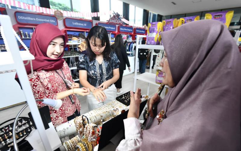 UMKM Catat Transaksi Rp9,2 Miliar di SMEXPO Merah Putih Pertamina