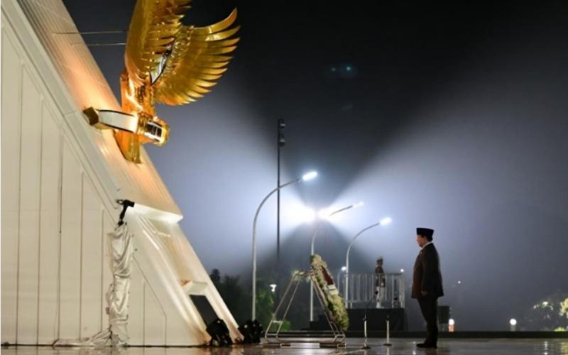 Presiden Prabowo Pimpin Ziarah Nasional di TMP Kalibata