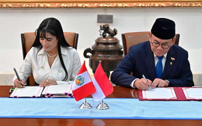 Indonesia–Peru CEPA Resmi Disepakati, Dorong Perdagangan dan Investasi ke Amerika Latin
