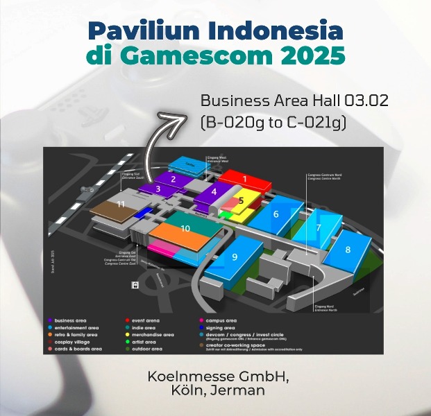 Kemendag Siap Perkuat Kiprah Industri Gim Indonesia di Panggung Global Gamescom 2025 Jerman